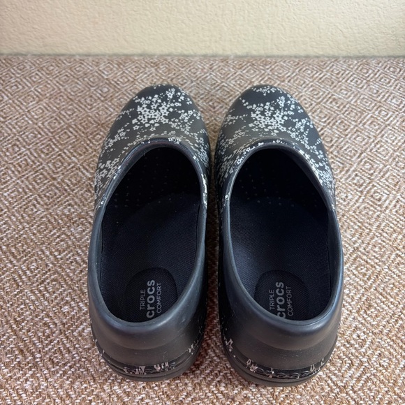 Crocs Clog Women’s Sz 11 Neria Pro II Clog Work Slip On SR Shoes Nursing - Picture 7 of 7